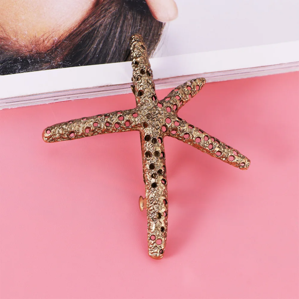 8 шт. металлические заколки для волос расчески ножницы геометрическое перо