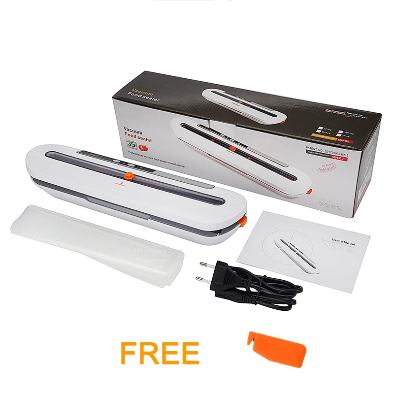 Best Electric Vacuum Sealer Machine Automatic Food Vacuum With 10pcs Food Saver Bags Household Packaging Machine 6