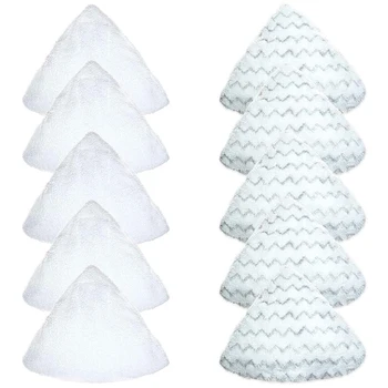 

10 PCS Replacement Steam Pads for Bissell Power Edge and Power Force Lift-Off 2078, 2165, 20781 Series Steam Mop