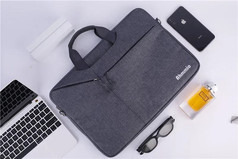 Сумка для ноутбука, водонепроницаемый чехол для ноутбука lenovo hp acer Dell Macbook 11 13 14 15,6 дюймов, мягкий чехол для Pro