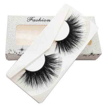 

10 Pairs Real 25mm Mink Lashes Eyelashes 100% Handmade Natural Thick Reusable 3D False Eyelashes