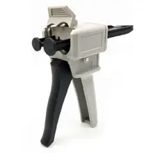 2:1/1:1 Universal pistola de pegamento 50ml de dos componentes AB sellador epoxi pistola de pegamento aplicador Manual pistola de calafateo de