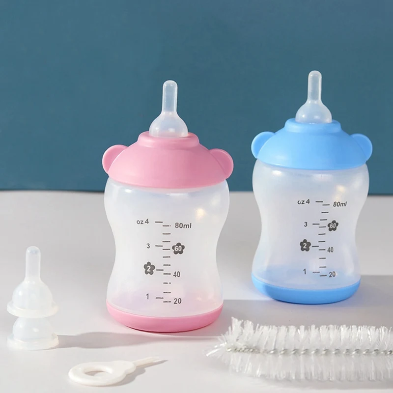 Практичный питомец Nurser Кормление Силиконовые Бутылочки наборы с заменой соски, Молоко Вода Кормление для котят щенок