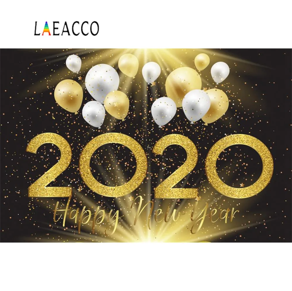 Laeacco счастливый новый год 2020 вечерние фестиваль Фейерверк живописный Фотофон