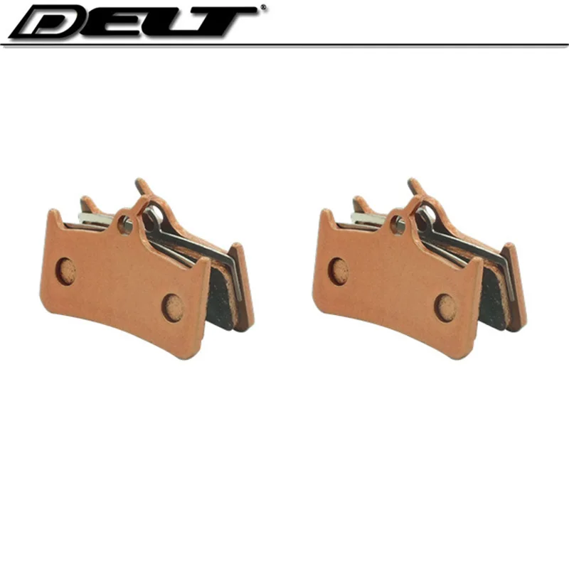 2 Pair 2 пары MTB велосипед дисковые Тормозные колодки металлические для Shimano DEORE M755 M756 DEORE HOPE Mono M4 HOPE M4 части велосипеда bke - Цвет: 2 Pair
