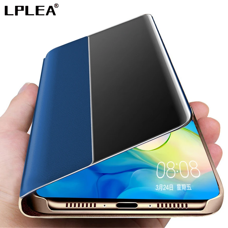 

Luxury Leather Flip Case For Huawei P20 Lite Case P30 Pro Shockproof Cover For Huawei Mate 20 Lite Protective Cover Bag