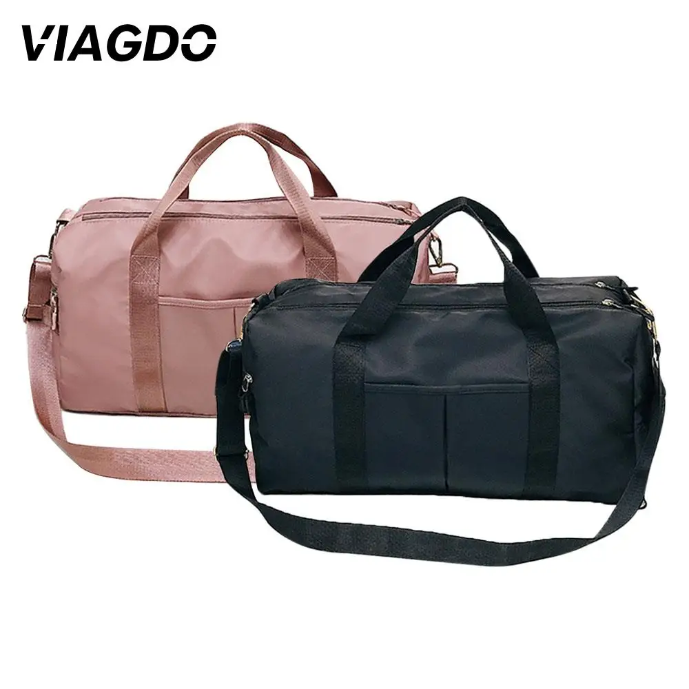 Waterproof Gym Shoulder Bag Men Women Outdoor Sport Bags For Fitness Training Yoga Swimming Travel Handbag Shoes Compartment