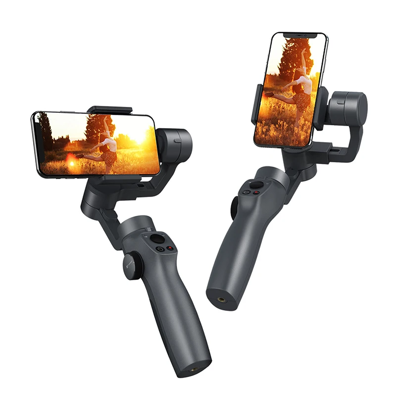 Захват funsnap 3-осевой ручной шарнирный стабилизатор для камеры слежения за лицом моторизованный штатив «стедикам» для iPhone X samsung S8 huawei P20 Pro