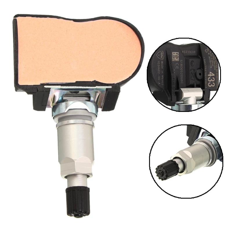 4 шт./лот TPMS 103460200A 433 МГц датчик давления в шинах для Tesla модель S модель X 3- S180052068C 1034602-00-A автомобильный Стайлинг