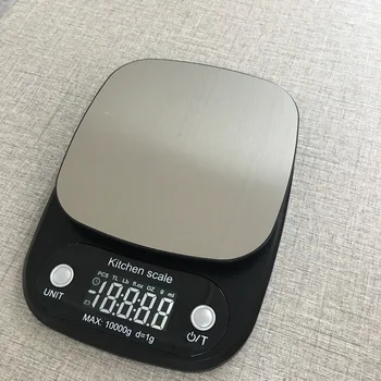 

10kg/0.1g Kitchen Baking Scale Digital Scales Libra Electronic Accessories for Balance Cuisine Food Weight Steelyard Redmond