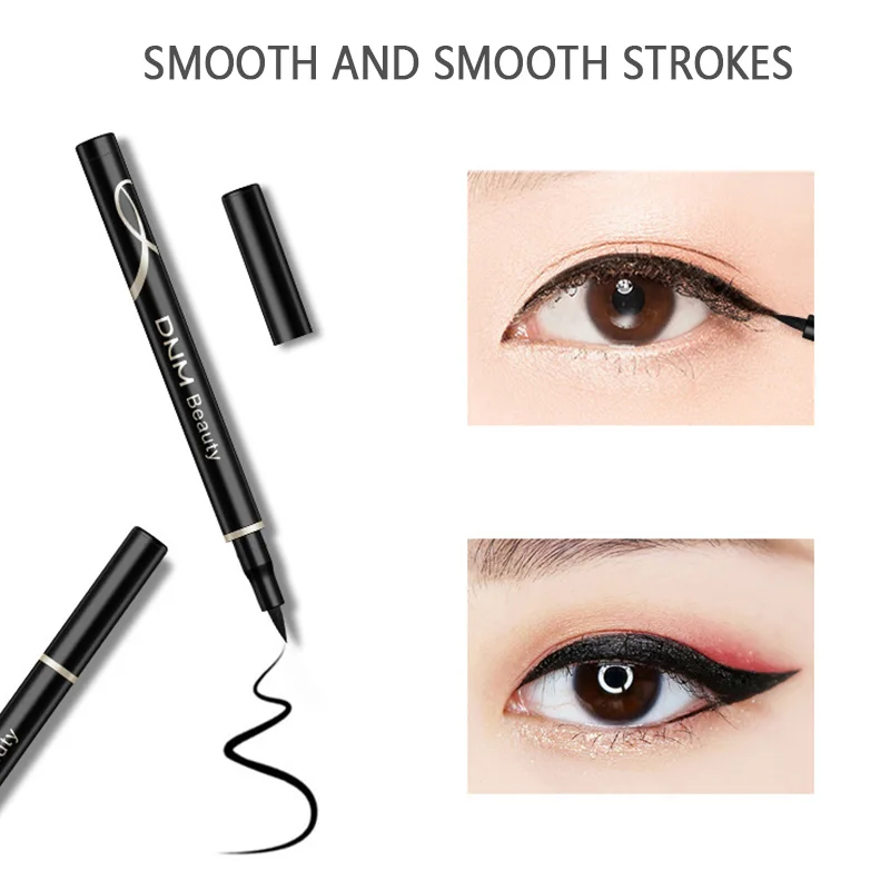 DNM Professional Liquid Eyeliner Pen 1Pc Lasting Watreproof Beauty Cat Style Eye Liner Delineador Makeup Cosmetics Tools TSLM