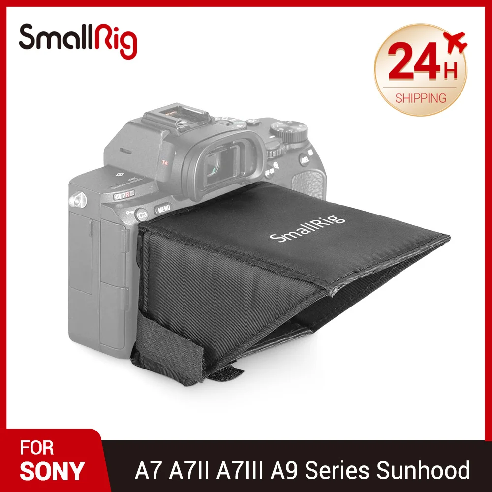 Smallrig A7m3 / A7m2 Dslr Camera Lcd Screen Sunhood Sun Shade For Sony