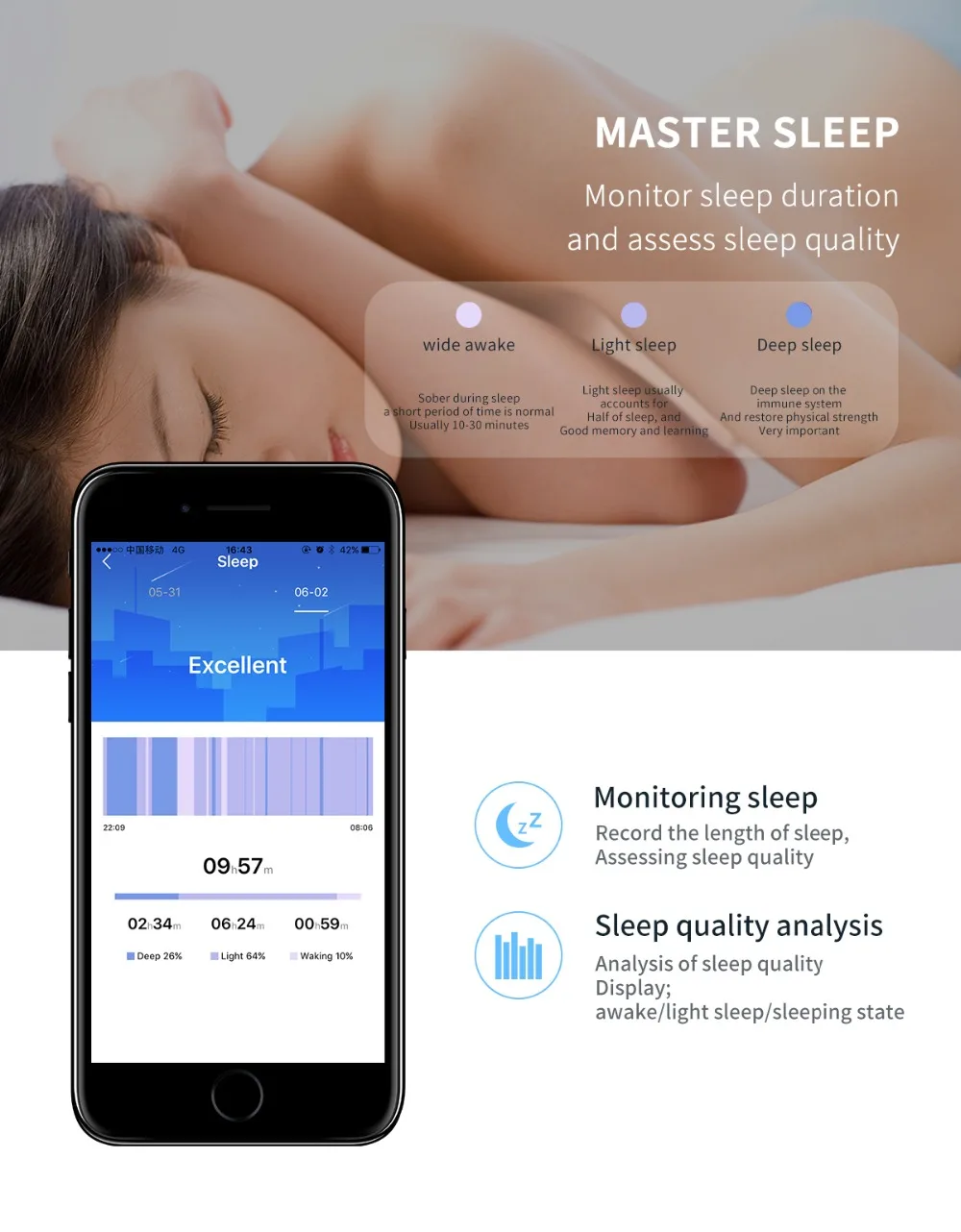 New Smart Watch Heart Rate Blood Monitor Fitness Bracelet Pressure Clock Health Watch Pedometer SmartWatch For IOS Android Phone (8)