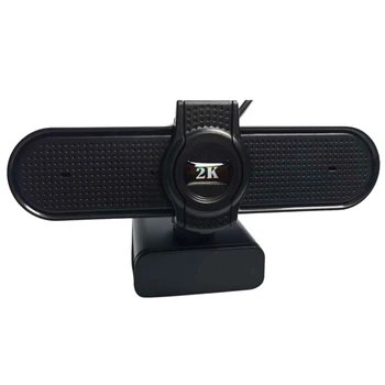

2K Webcam Built-in Dual Microphones Full HD Video Camera for PC USB Plug and Play Meet Your Various Video Needs