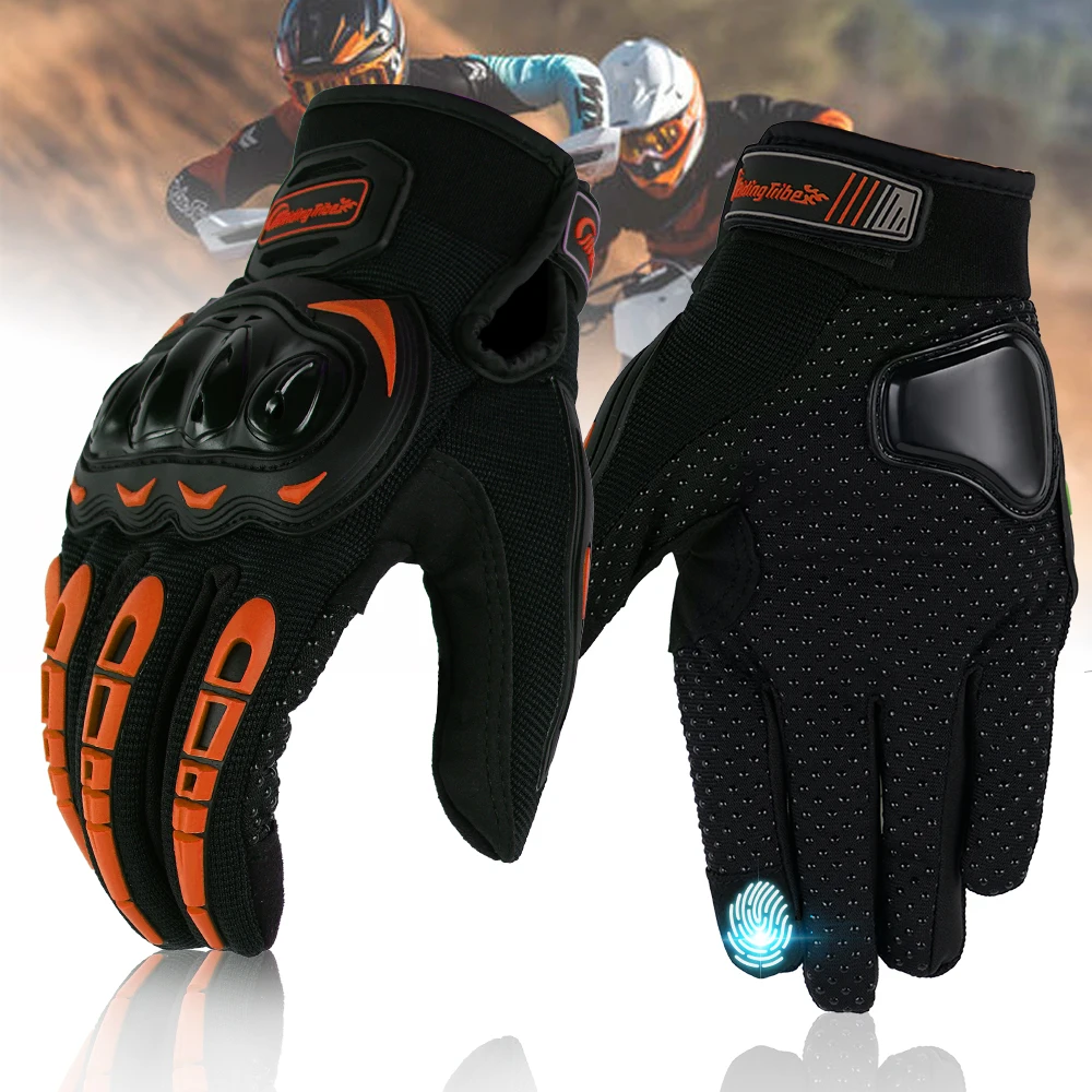 Écran tactile moto gant tout-terrain équitation cyclisme doigt complet gants pour KTM 390 200 125 Duke RC125 RC200 RC390 RC8R 690SM