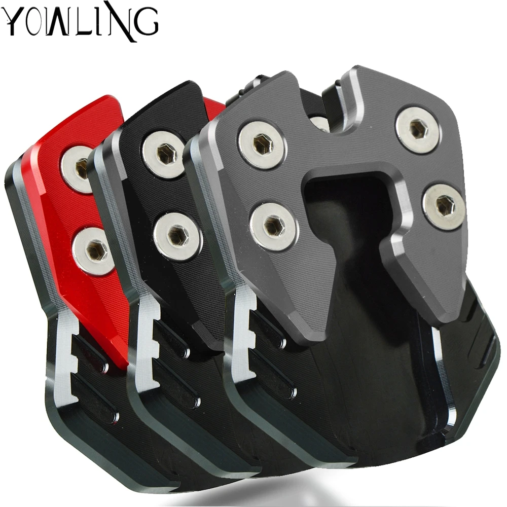 

For YAMAHA N-MAX NMAX155 NMAX125 NMAX 125 155 2015 2016 2017 2018 2019 CNC Kickstand Side Stand Pad Extension Plate Enlarger Pad