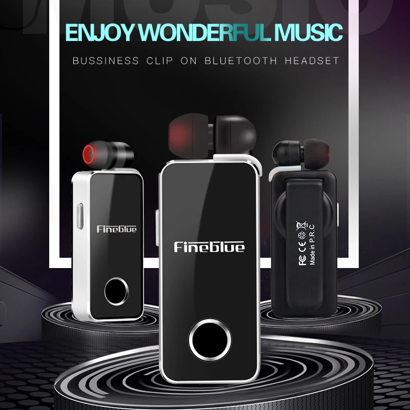 

FineBlue i-X9 Wireless headset aluminium alloy Bluetooth 4.1 Stereo Handsfree Sports Headsets Bluetooth Earpiece with HD mic