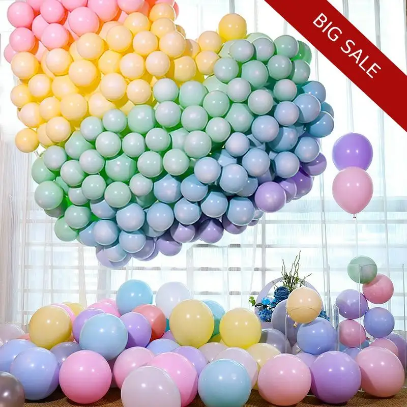 Воздушные шары на день рождения 10 шт. 13 дюймов латексные матовые Макарон на день рождения свадебные шары для украшения праздничные вечерние принадлежности
