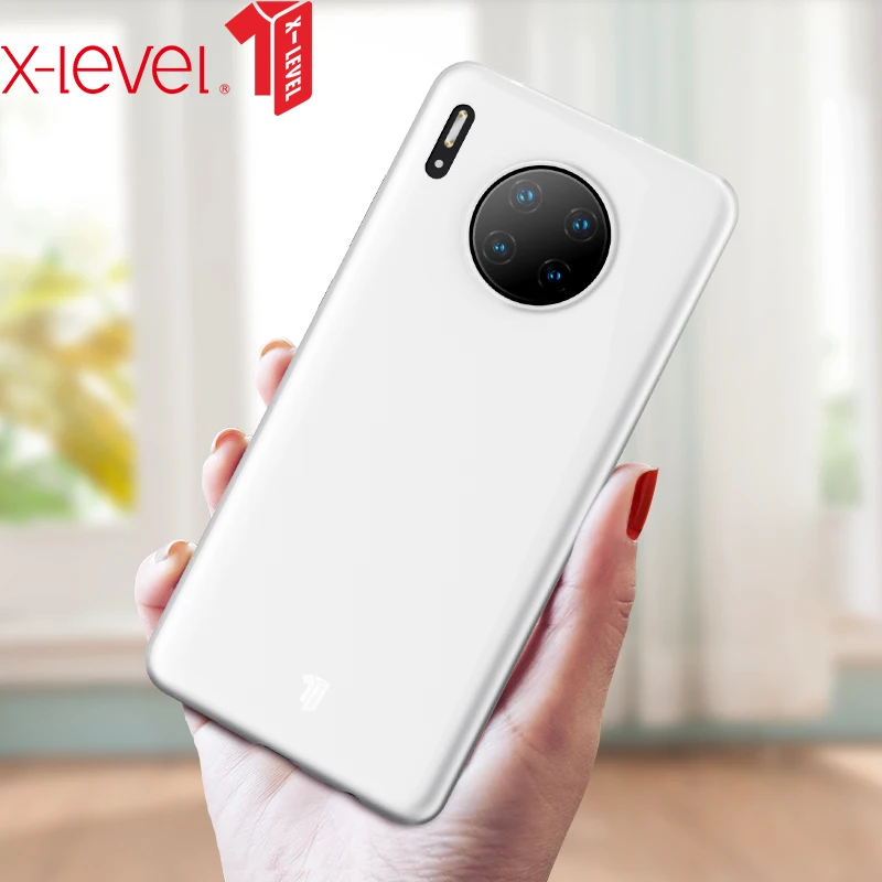 X Level Прозрачный чехол для Huawei Mate 30 Pro Ультра тонкий супер легкий PP задней панели