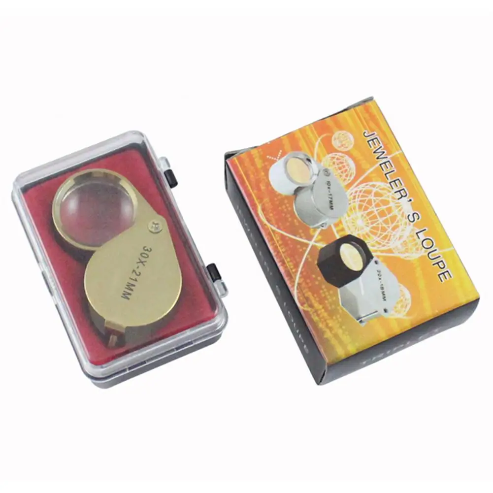 Loupe 30X, loupe Pliable loupe 30X loupe loupe Oeil loupe, pour pièces
