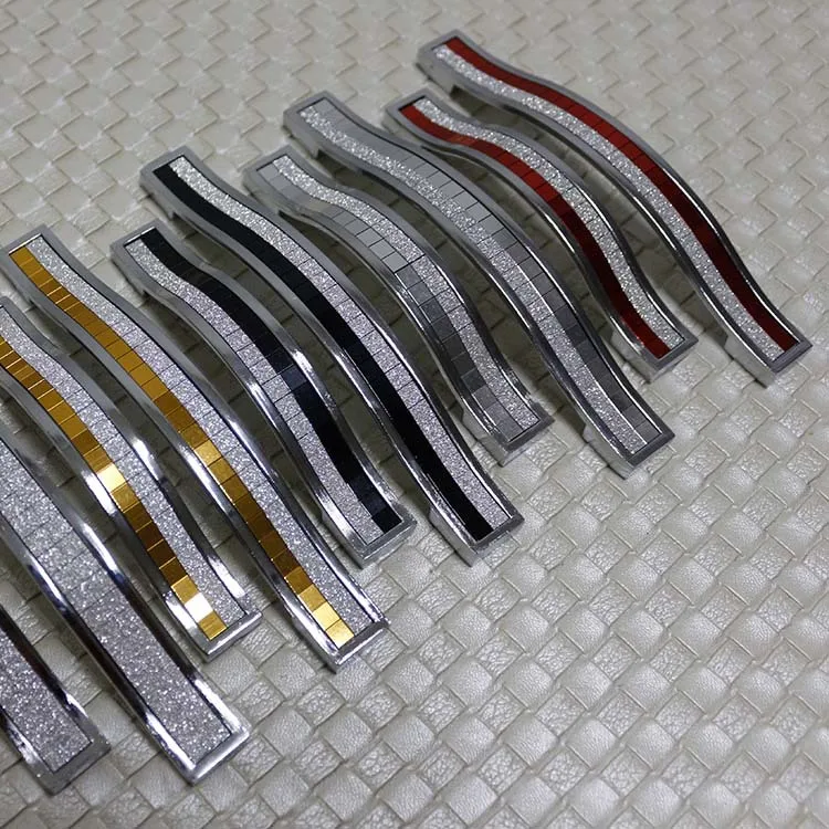 

Manufacturers Direct Selling Pearly Lustre Fine Drill Modern Minimalist Dull Polish yin shan Crystal Drawer Handle European Styl