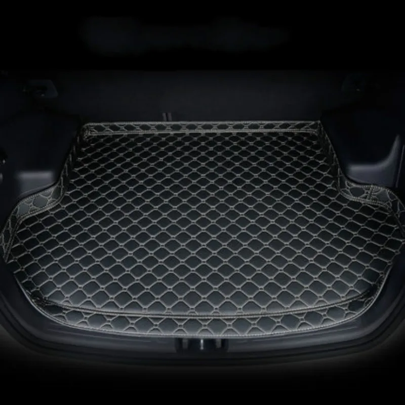 Специальные 3D полностью покрытые автомобильные коврики багажника для Mercedes Benz C E GLE GLC GLK R S SL.. Водонепроницаемая прочная задняя сетка для предметов ковров
