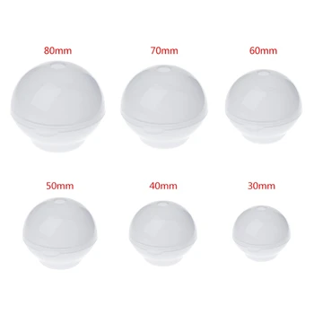 

1 Pc 30/40/50/60/70/80mm Silicone Mold DIY Mould Universe Balls Exopy Resin Mirror Crafts Jewelry Making Tool