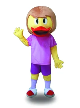 

Hot Sale Classic Version teacher Duck Mascot Costume Adult Halloween Birthday party cartoon Apparel Cosplay Costumes