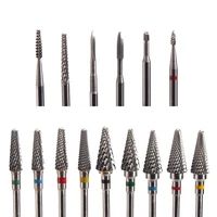 Tungsten Carbide Nail Drill Bit Milling Cutter for Manicure Machine Electric Carbide Drill Milling Cutter Nail Art Accessories 1