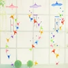 Plastic Wind Chimes Humming Bird dolphin Wind Chimes Bells Metal Tube Hanging Wall Home Car Outdoor garden Decoration 70cm 2