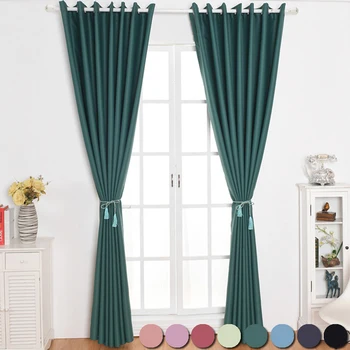 

Blackout Curtains Drapes Shading Window Sheer Curtain For Living Room Bedroom Luxury Curtains cortina blackout para janela D30