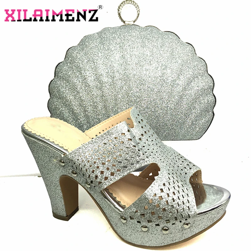 Серебряный цвет распродажа африканская искусственная кожа нигерийский дизайн