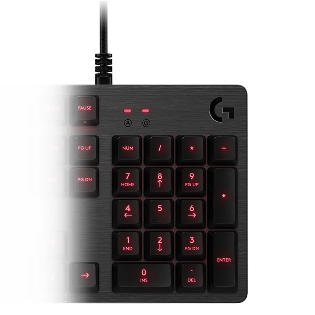 Игровая Проводная клавиатура Loigtech G413 механическая с подсветкой панель из