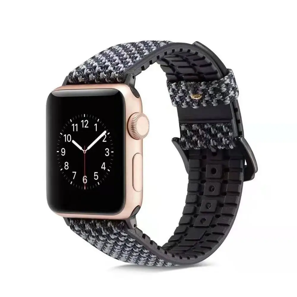 Часы в силиконовом корпусе ремешок для iwatch Для мужчин и женские спортивные часы с