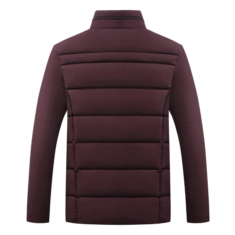 Winter Men Parkas Abrigo Hombre Causal Zipper Outwear Parka Men Clothes Pockets Warm Jackets Coats Male Casaco Masculino