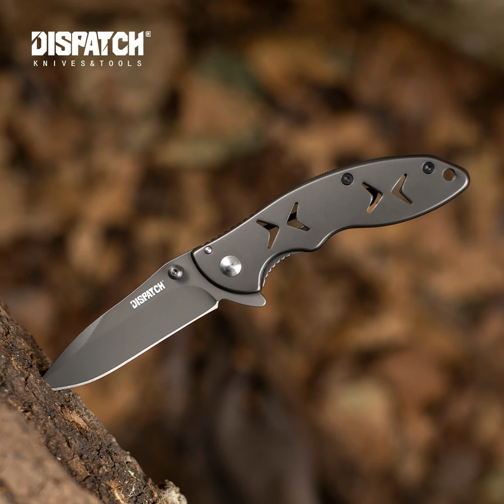 DISPATCH Folding Pocket Knife For Camping Survival Knives Outdoor