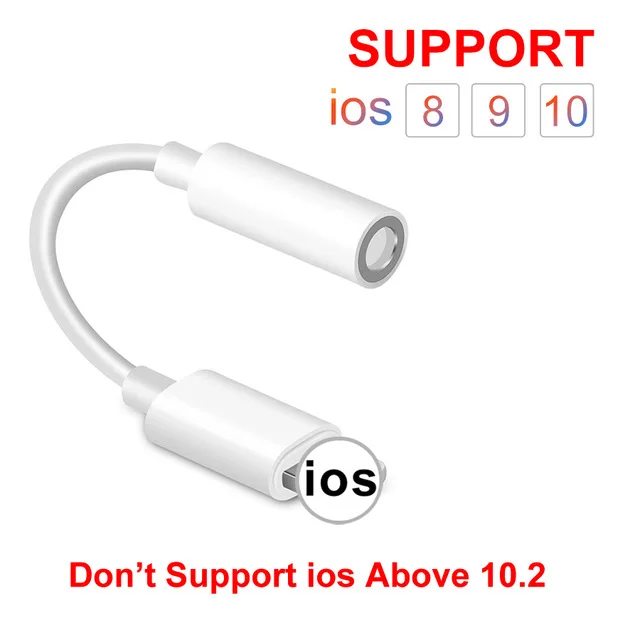 3,5 мм кабель аудио разъем для ios 10 7 конвертеров мобильный адаптер наушники плюс телефон Aux X аксессуары для наушников XR XS 8 Max