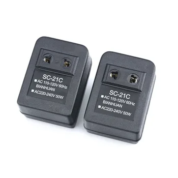 

Power Voltage Converter 220V to 110V Power Transformer 50W Transformer Plug AC To AC Converter Transformer Adapter