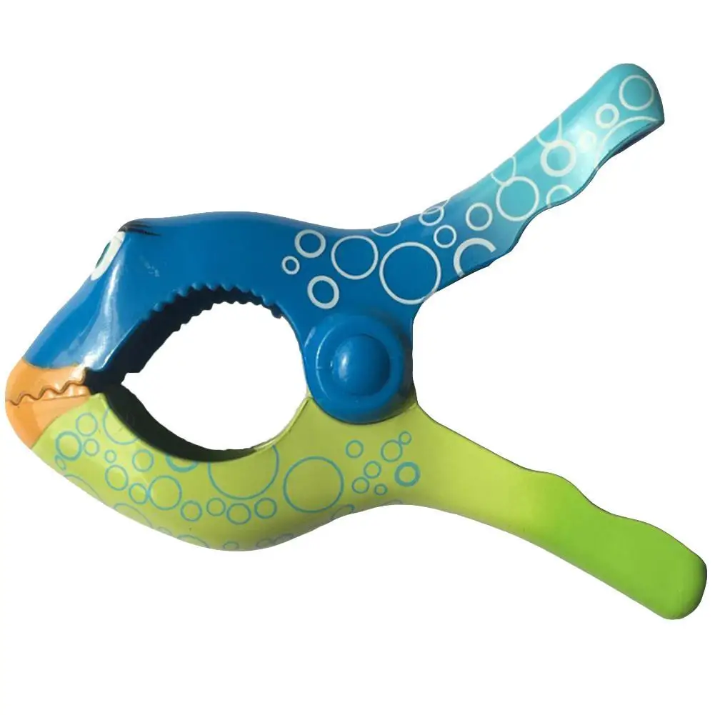 Beach Towel Clip Imitation Fish Quilt Clothes Plushe Toys Drying Clamps Windproof Plastic Thickening Storage Clips | Дом и сад