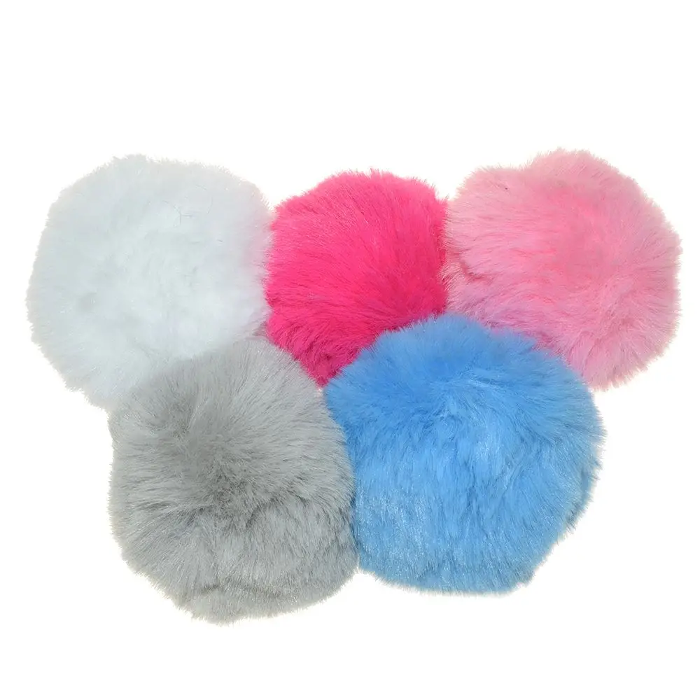 

1Pc 8cm Big Pompom Fluffy Plush Cloth Craft DIY Soft Pon Poms Ball Furball Home Decor Sewing Supplies Craf Flowers Ball