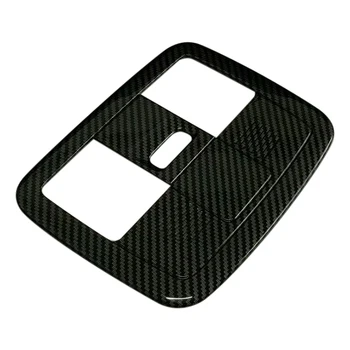 

for Toyota Raize 2020 Car Carbon Fiber Front Reading Lamp Cover Read Light Cover Trim Frame Decor Sticker Accessories