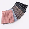 GOHYPDUG School Dresses Plaid Pleated Skirt Students Cosplay Anime Pleated Skirt Jk Uniforms Sailor Suit Short Skirts for Girl 5