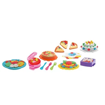 

Pretend Play With Oven Kill Time Skills Development Kids DIY Early Education Colorful Plasticine Kitchen Toys Cooking Home