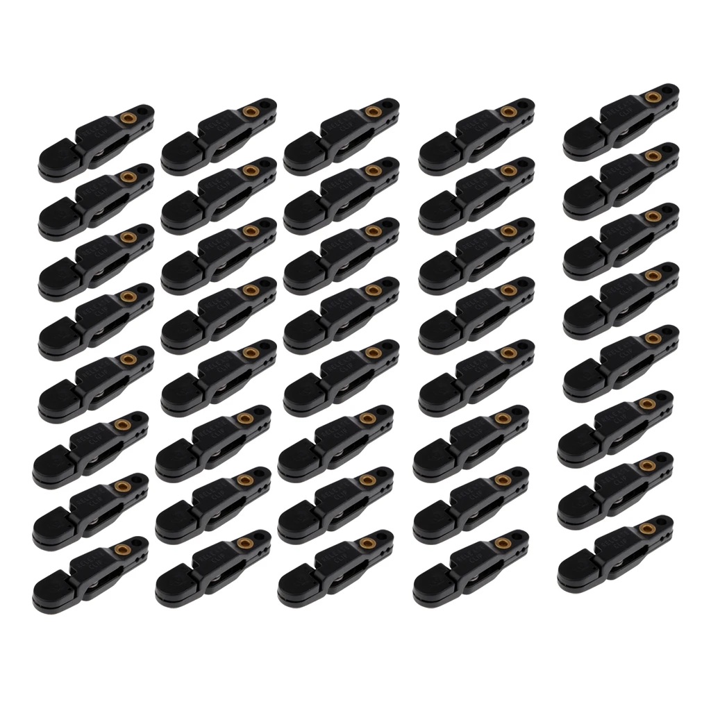 

40Pcs Offshore Fishing Adjustable Planer Board Snap Release Clips for Weights, Kite Line Clips