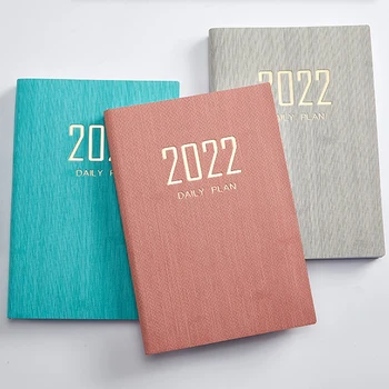 2022 Thick Leather Planner with Monthly Index