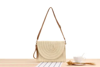 

2020 women small flap fashion starw shoulder bags travel holiday bags summer cross body bags drop shipping MN1718