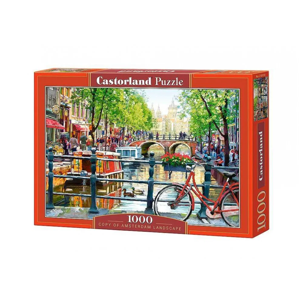 Пазл Амстердам. Ричард Макнейл Castorland 1000 деталей