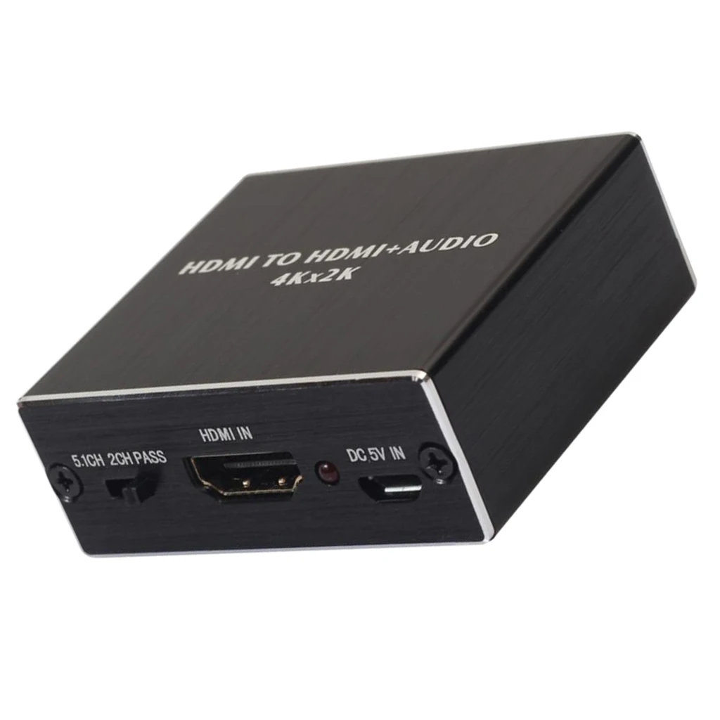4K AY78 HDMI разветвитель 3,5 мм стерео аудио экстрактор HDMI аудио сплиттер