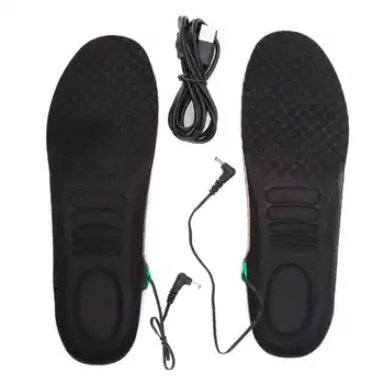 

Winter USB Heated Shoe Insoles Foot Warming Pad Mat Heating Insoles for Outdoor