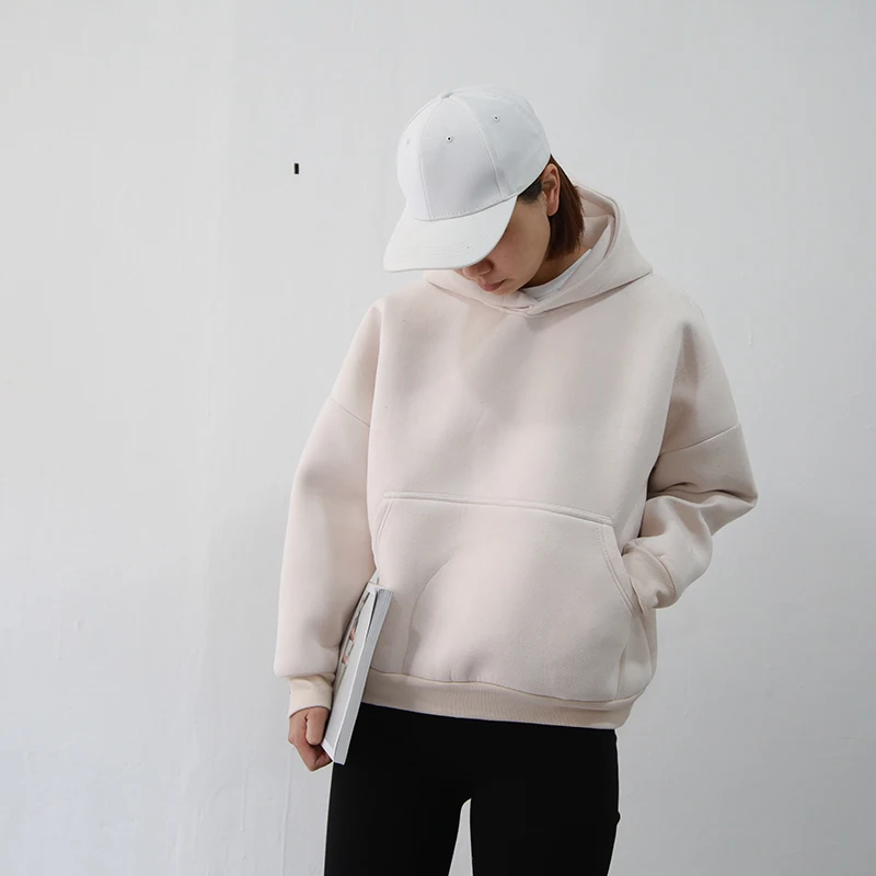 Толстовка Женская с карманами Вельветовая свободная 2019|pullover hoodie|velvet sweatshirthoodie hoody